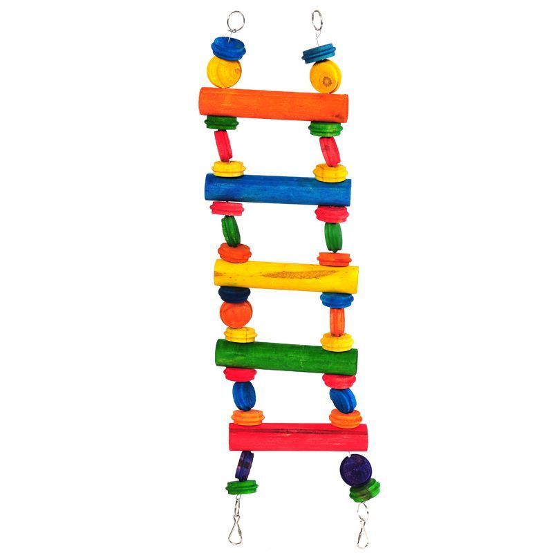 Playtime Pet Bird Toy Multiwood (Ladder)